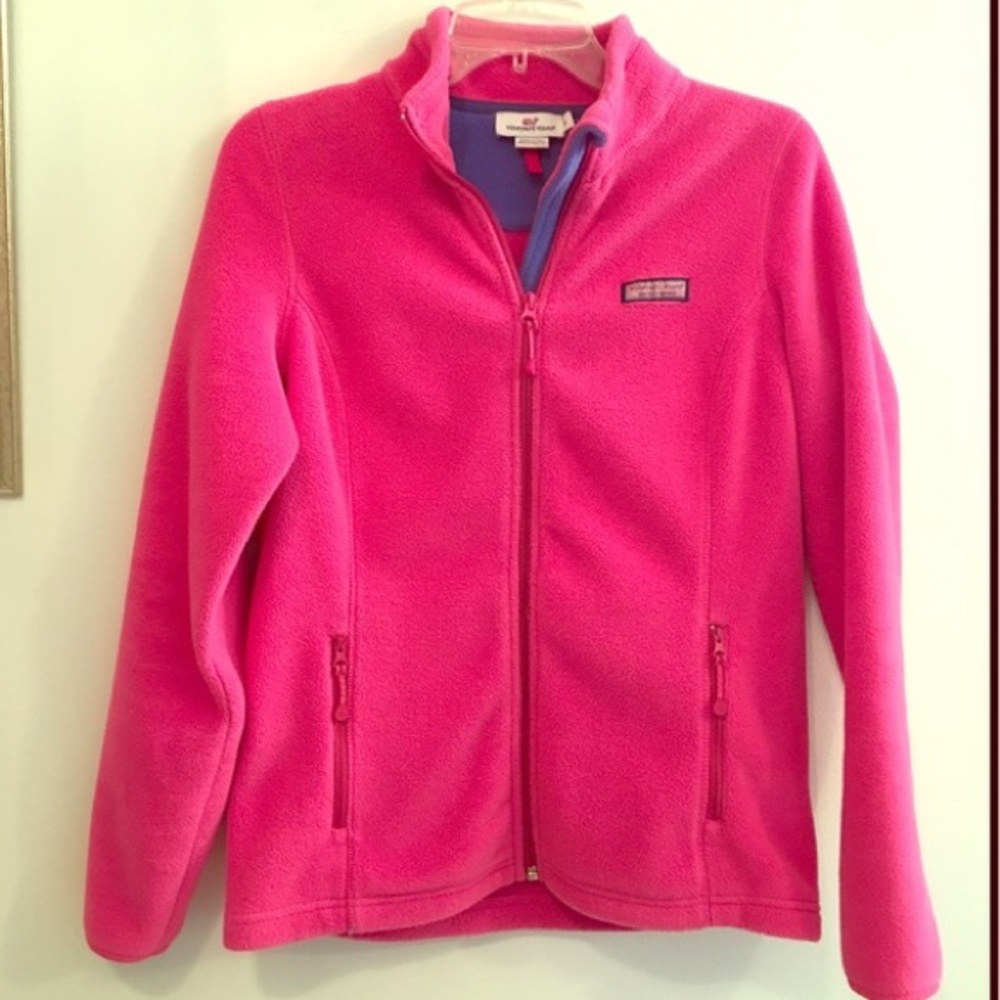 Vineyard vines fleece jacket